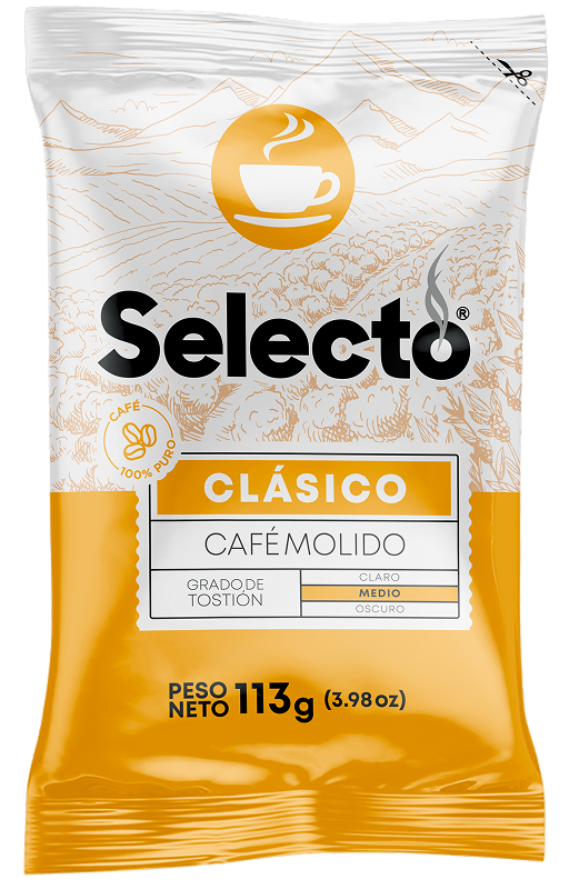 Empaque Café Selecto Clásico 113g