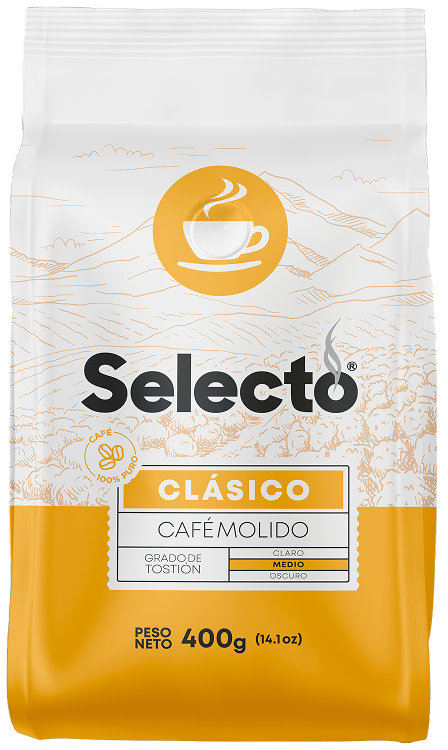 Empaque Café Selecto Clásico 400g