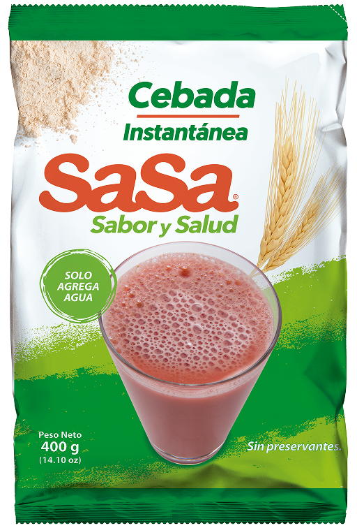 Empaque Cebada instantanea SaSa 700g Marca SaSa de Café Soluble S.A.