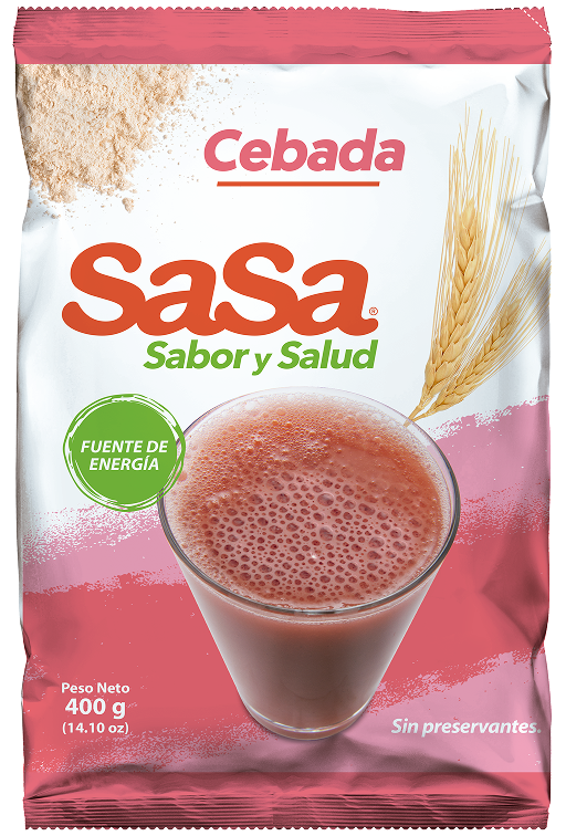 Empaque Cebada SaSa 400g Marca SaSa de Café Soluble S.A.