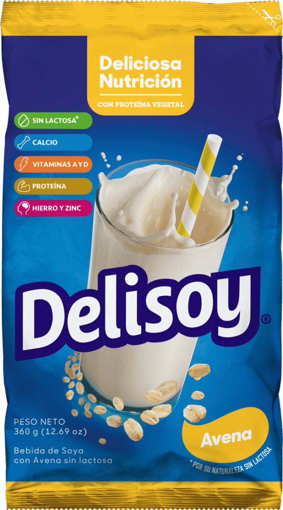 Empaque Delisoy Avena 360g