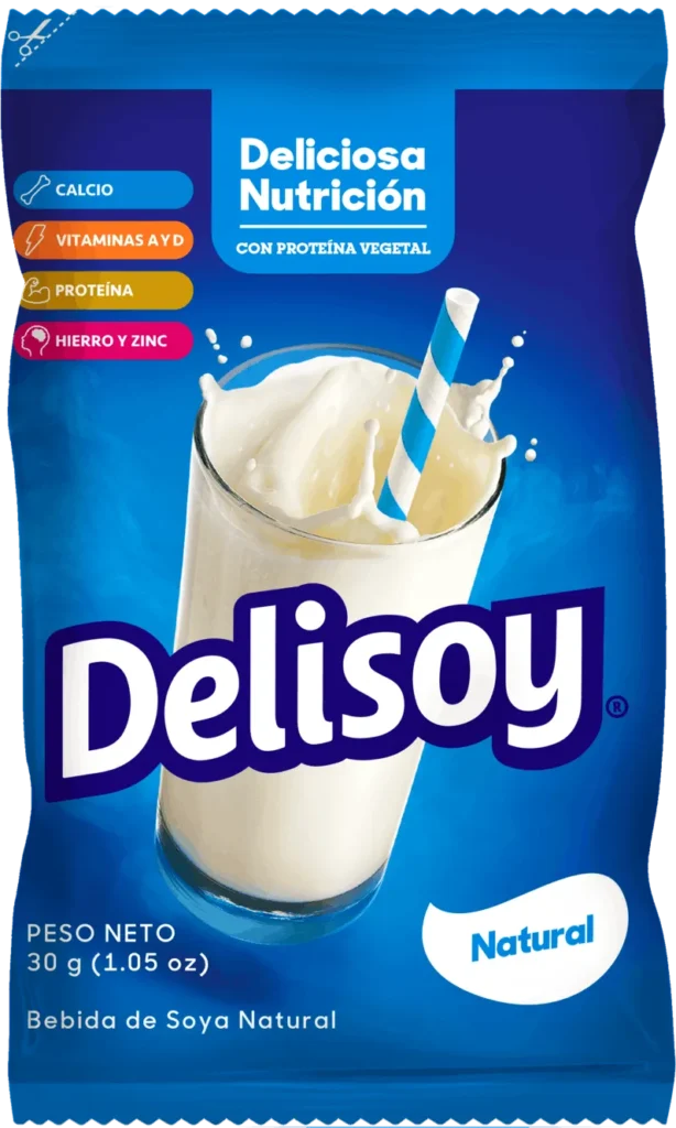 Empaque Delisoy natural 30g